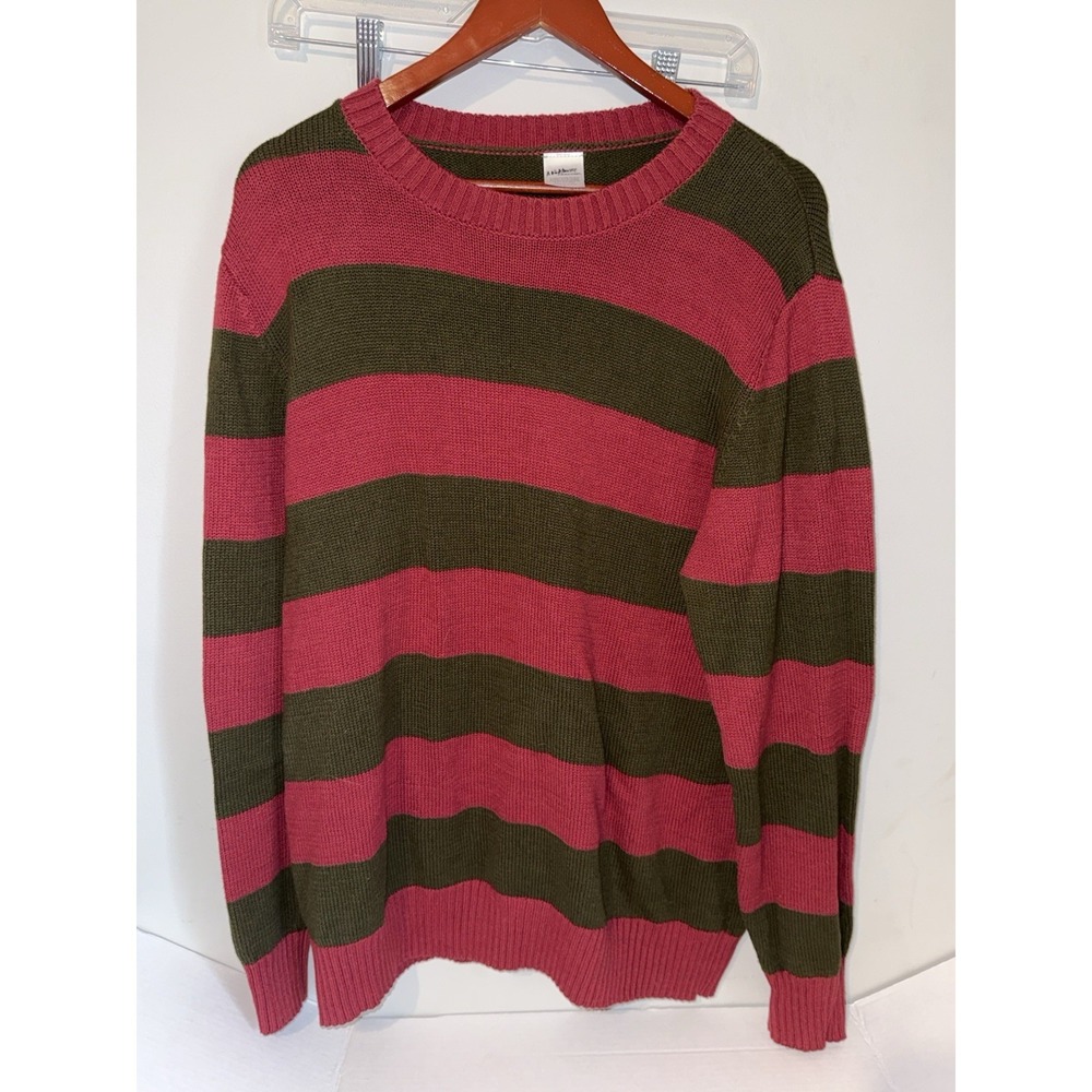 A Nightmare on Elm Street Sweater Men's L Freddy Krueger‎ Officially Licensed